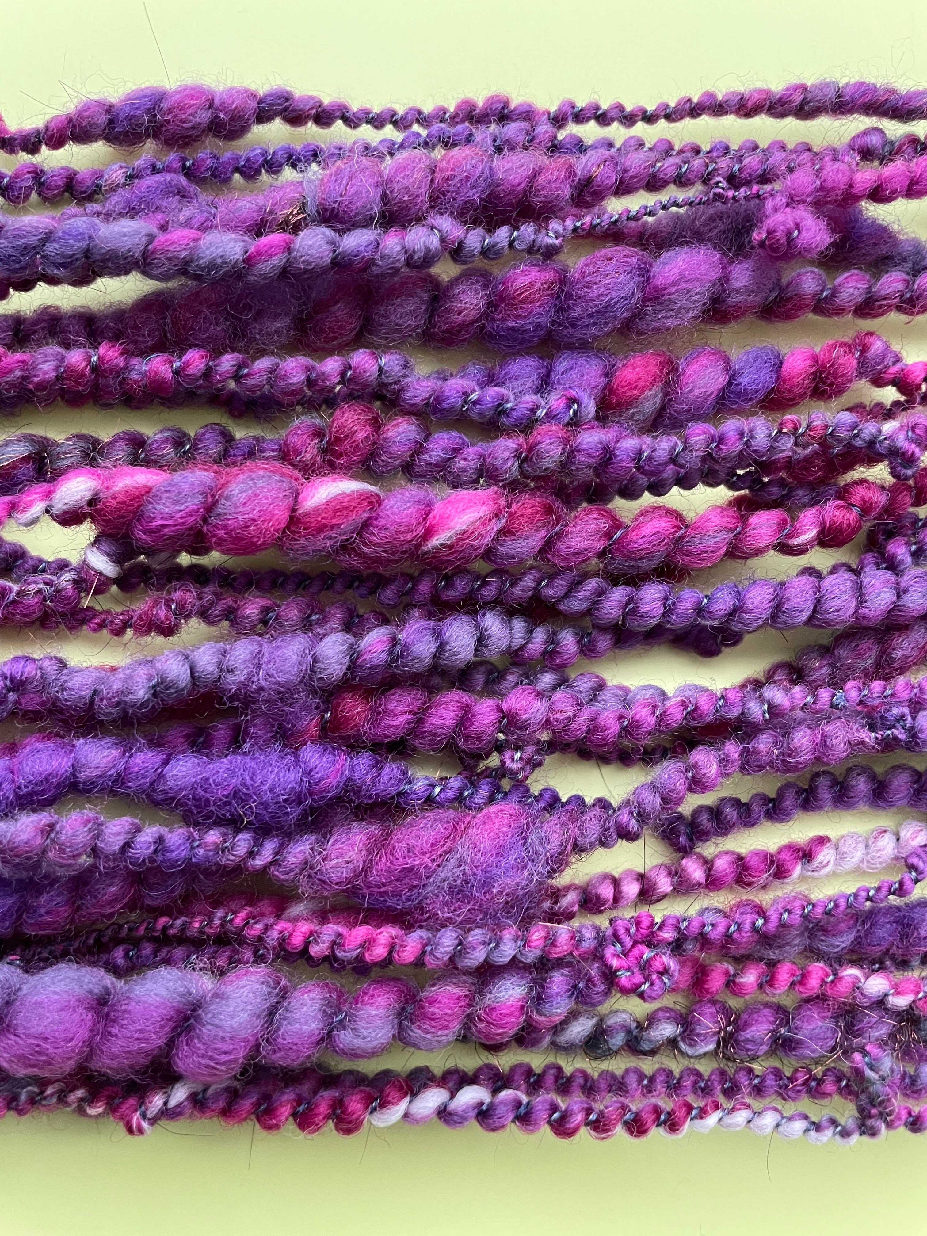 アートヤーン  手紡ぎ糸