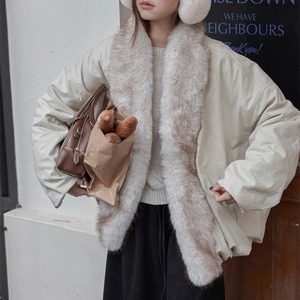 ファーカラーブルソンジャケット　　233209