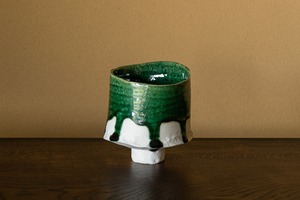 緑碗（磁器） / 横山拓也
