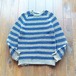 70s〝 MYCONS GREECE 〟100% WOOL oarder KNIT SWEATER / Size 3〈 LARGE 〉