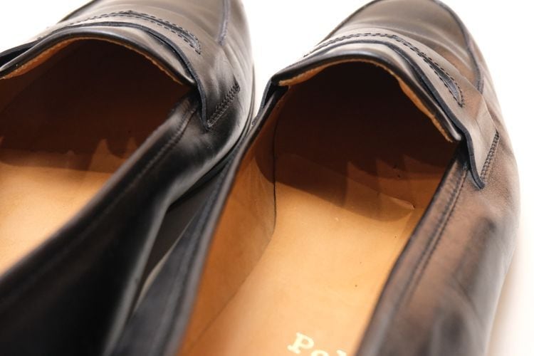 80-90's POLO Ralph Lauren penny Loafers made in Italy | GARYO
