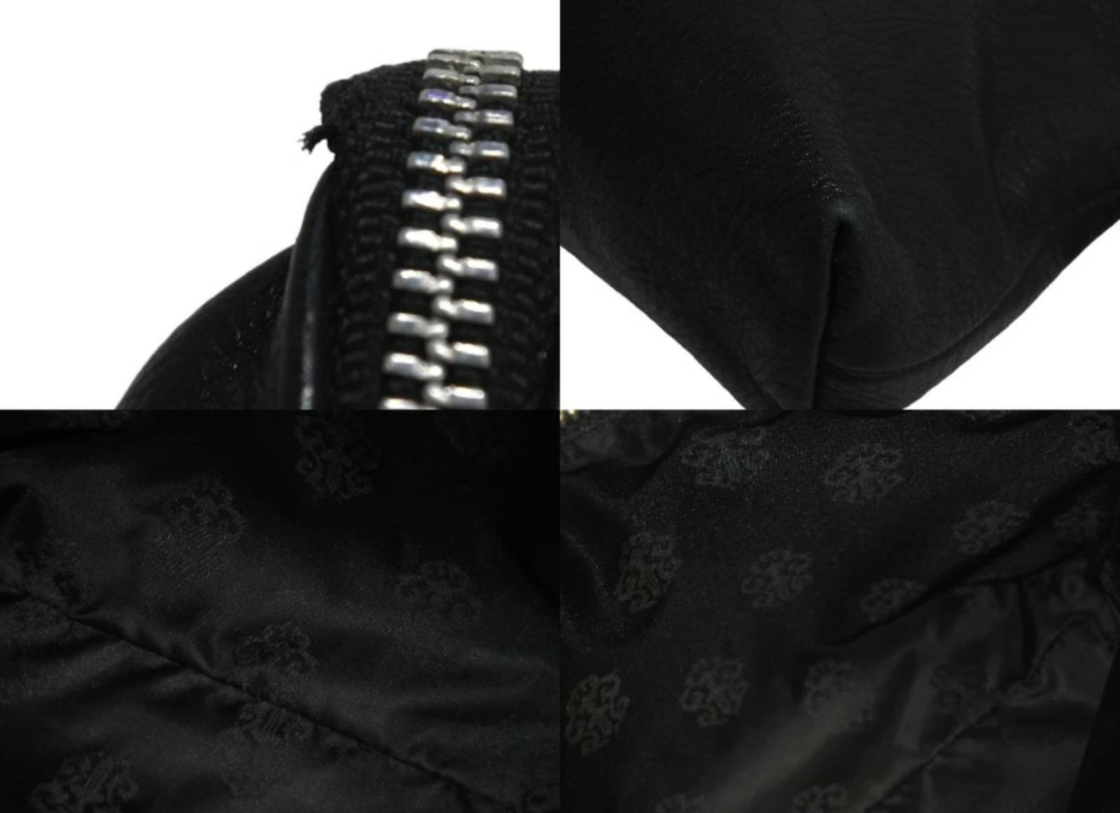 CHROME HEARTS クロムハーツ ポーチ CHプラス レザーパッチ