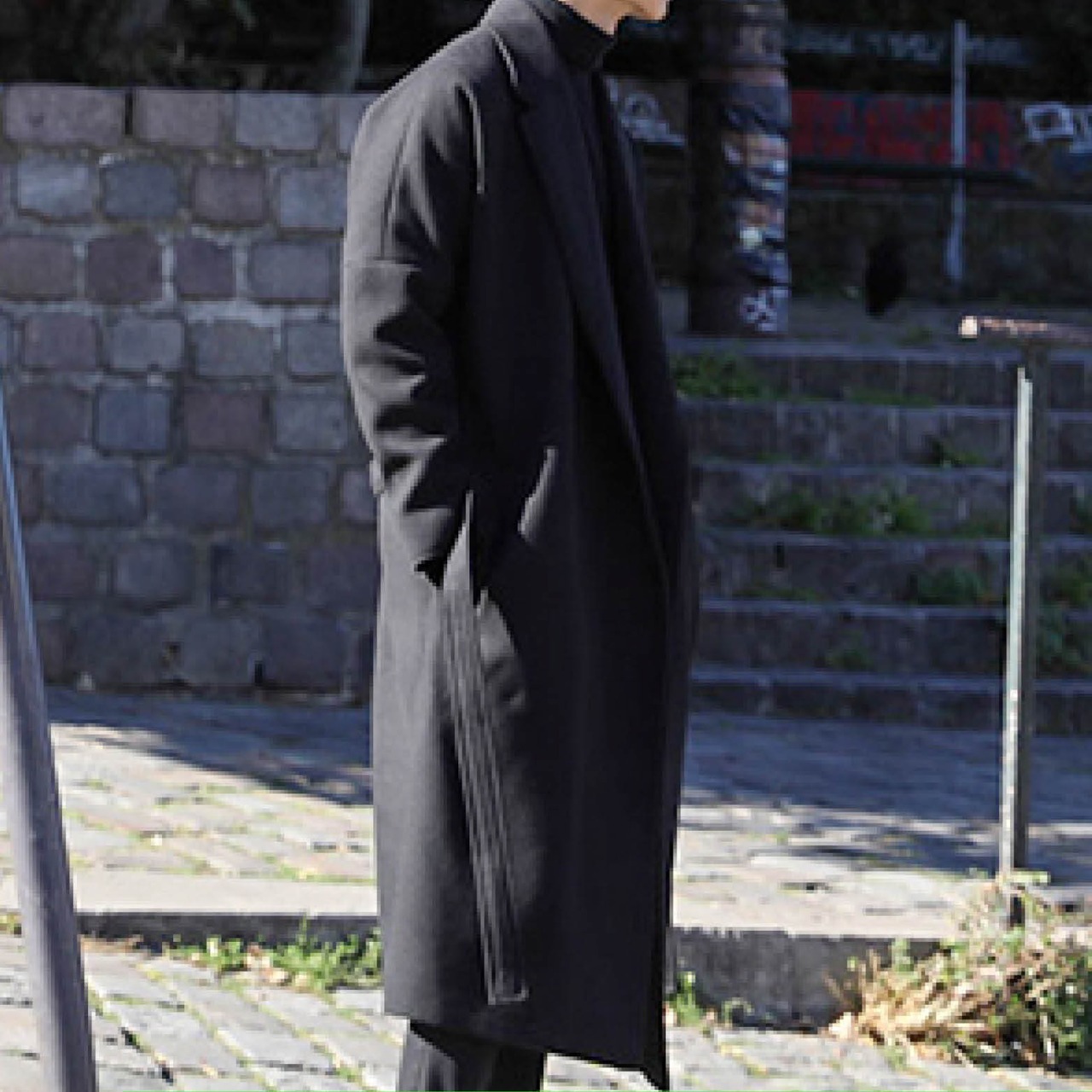 ベルテッドチェスターコート　MT0080001