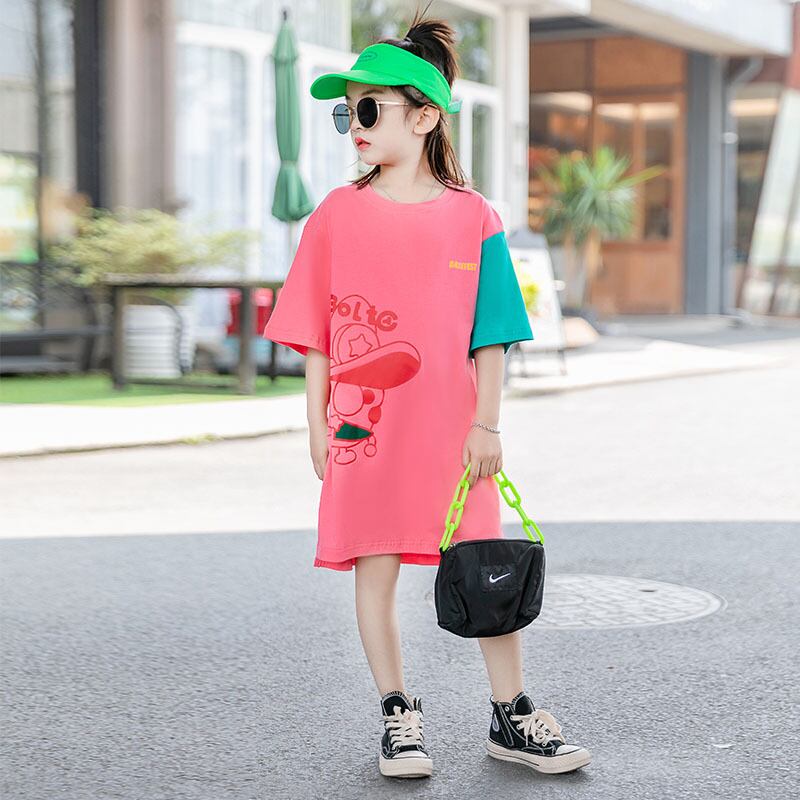 Tシャツ サマーレッド コットン 夏物 ピュア トレンディボーイ83756918282