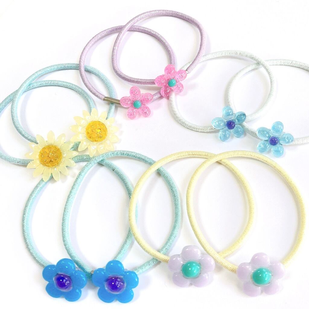 little hair tie  （ 8 ）  キッズヘアゴム