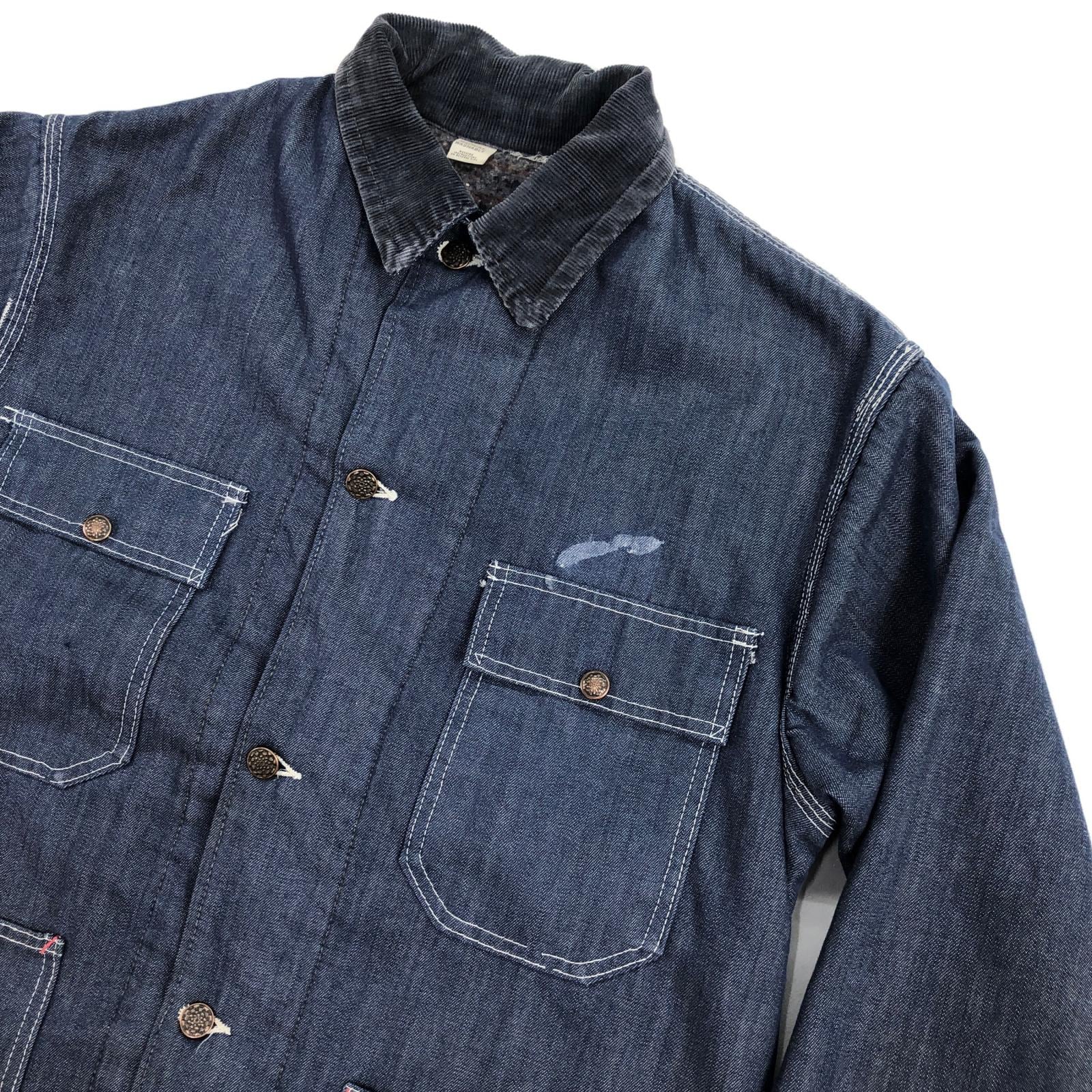 70年代 BLANKET COVERALL カバーオール ブランケット付き デニム