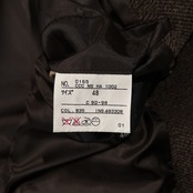 23区 HOMME ニジュウサンク オム ダブル ウール コート サイズ 48 / オンワード樫山/ブラウン/メンズ