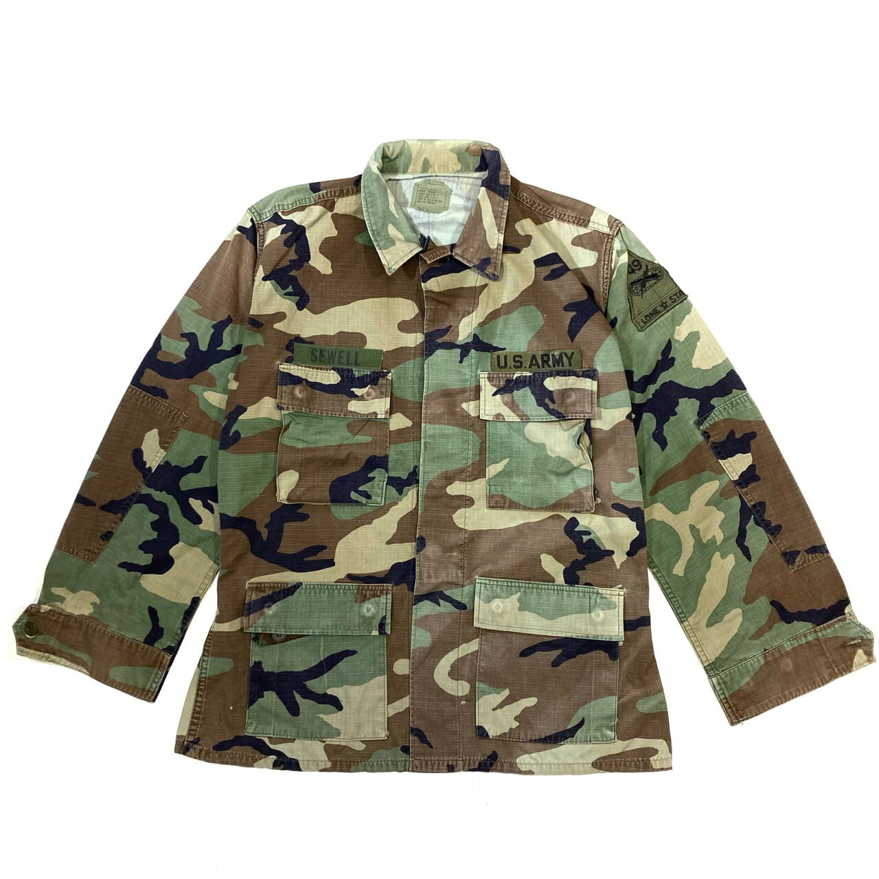 米軍 迷彩服 迷彩ジャケット L-R アメリカ軍 賄っ 上下セット ジャケット