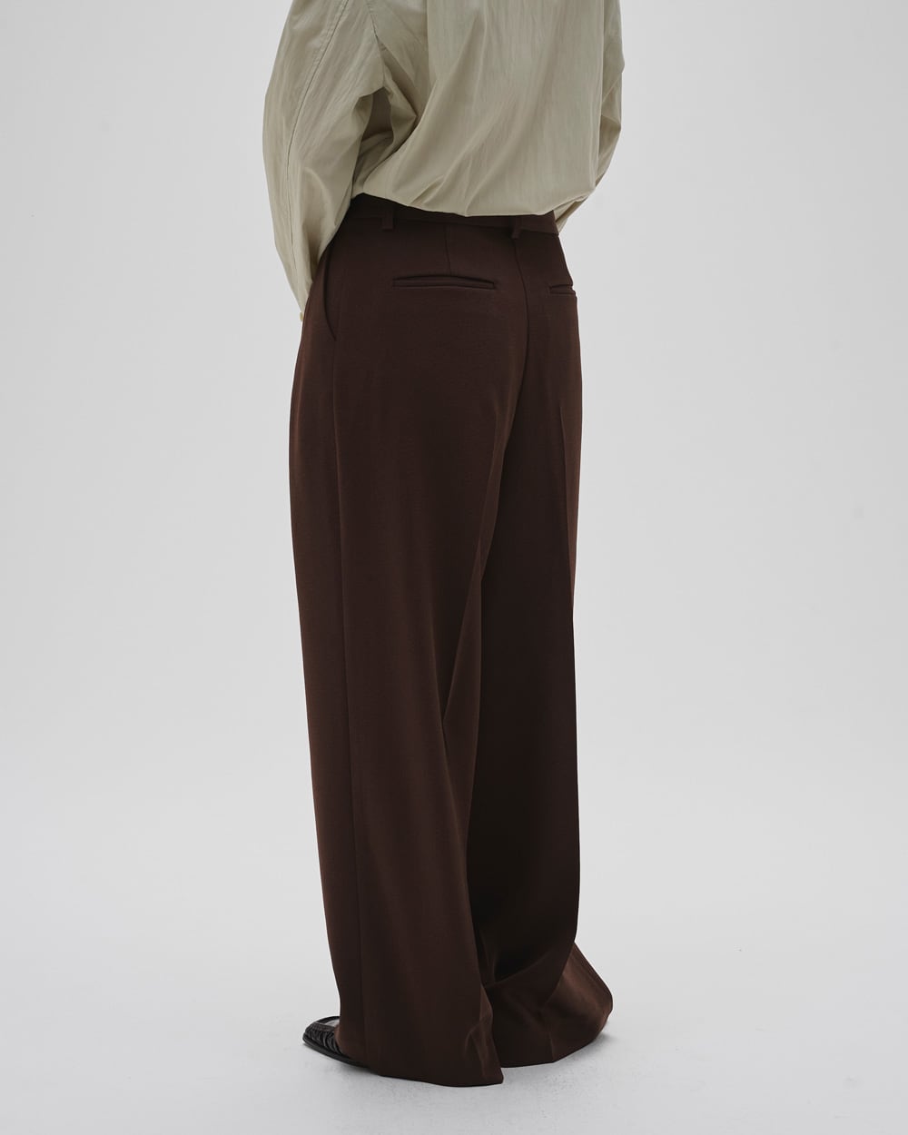 TODAYFUL Tuck Wide Trousers タックワイドトラウザー Choco | planet3rd