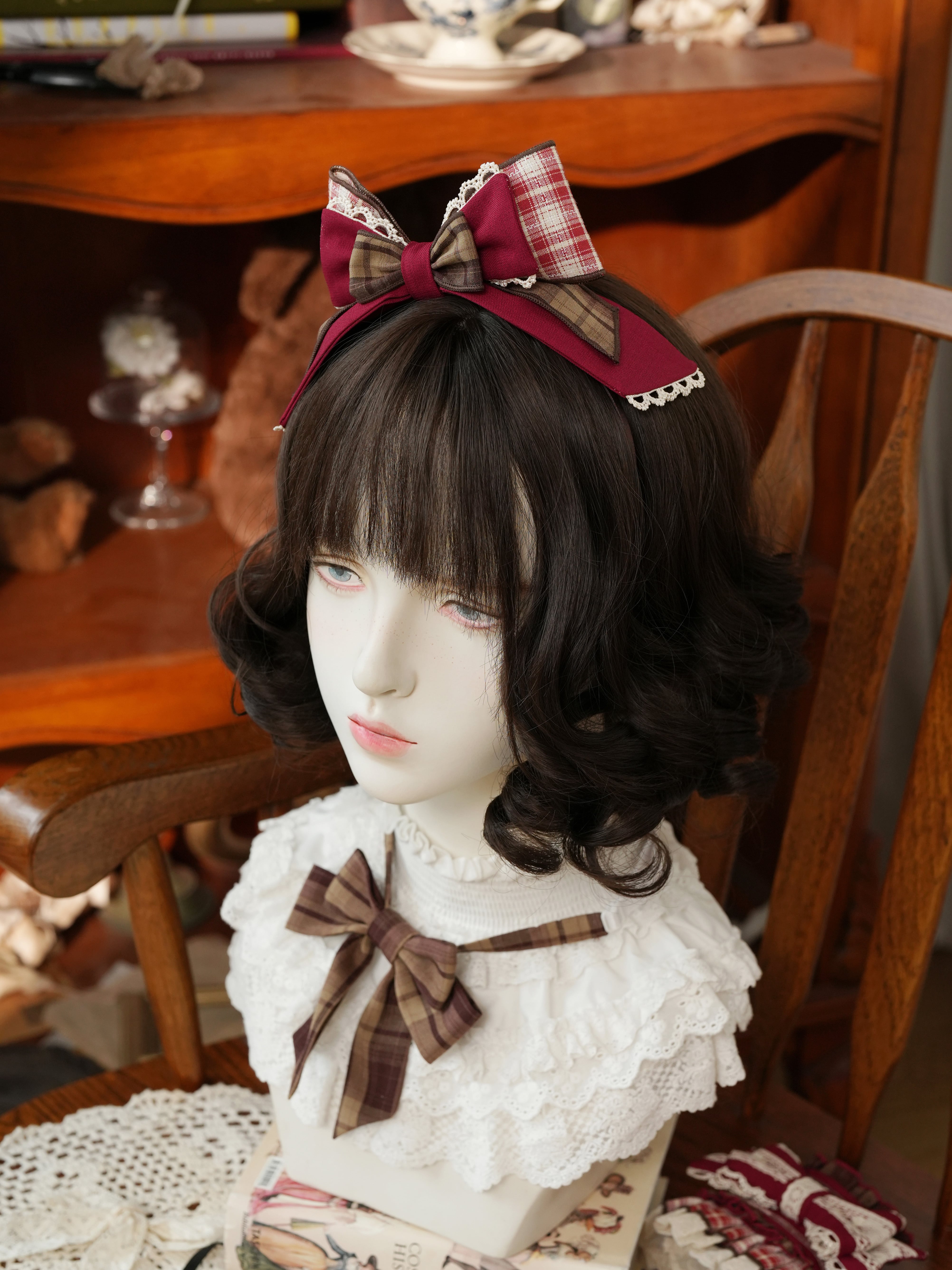 ショコラデコレーション トルテリボンカチューシャ | HoshibakoWorks