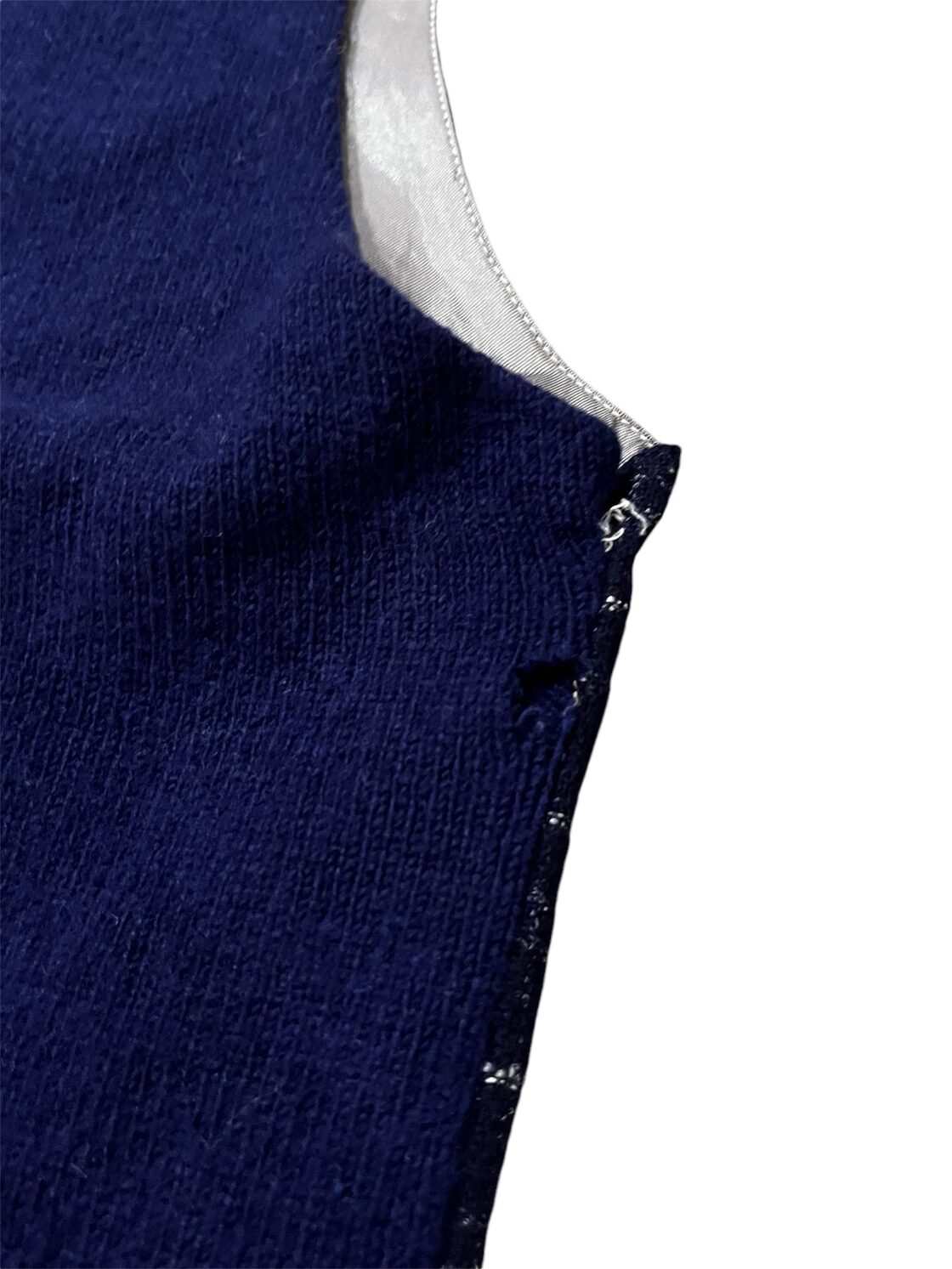 50s PURITAN Plaid Fleck Knit Vest 50年代 ピューリタン フレック 