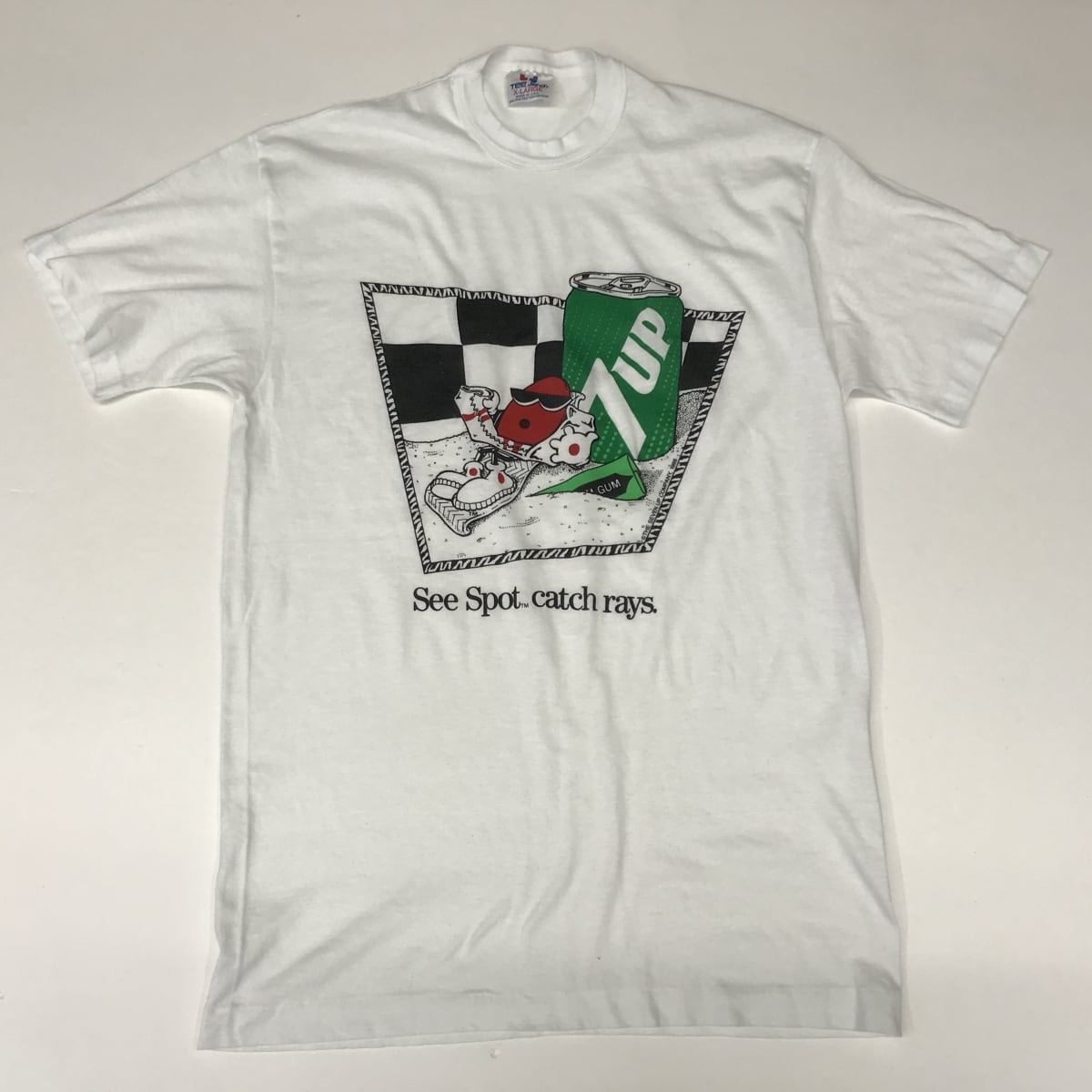80年代 Tee Jays プリントTシャツ USA製 メンズM ヴィンテージ /eaa351326