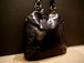 美品◆YSL イヴサンローラン レザーハンドバッグ メトロポリス◆