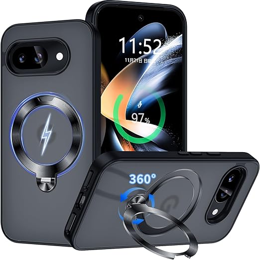 JEDirect iPhone14ProMax 6.7インチ用 (14 Pro Max) マグネット ケース