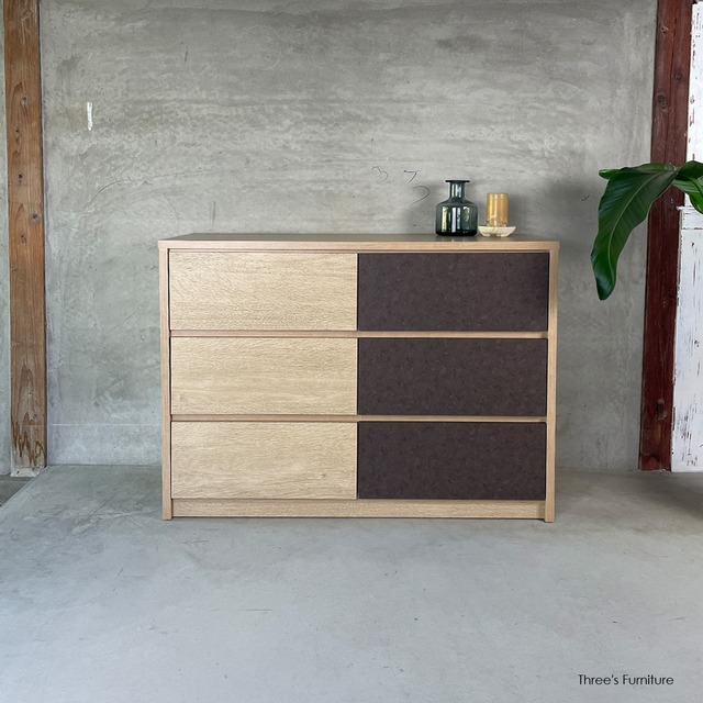 チェスト GE100-3 BRN