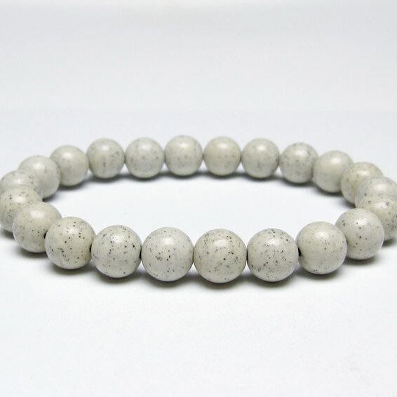 北投石 ブレスレット 9mm 一点物 メール便可 111-50259