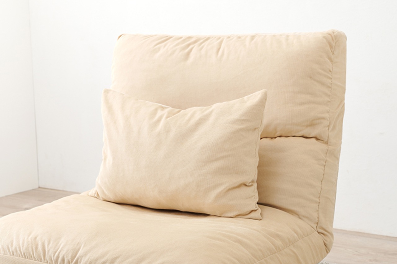 ワイド座面 リクライニングソファ