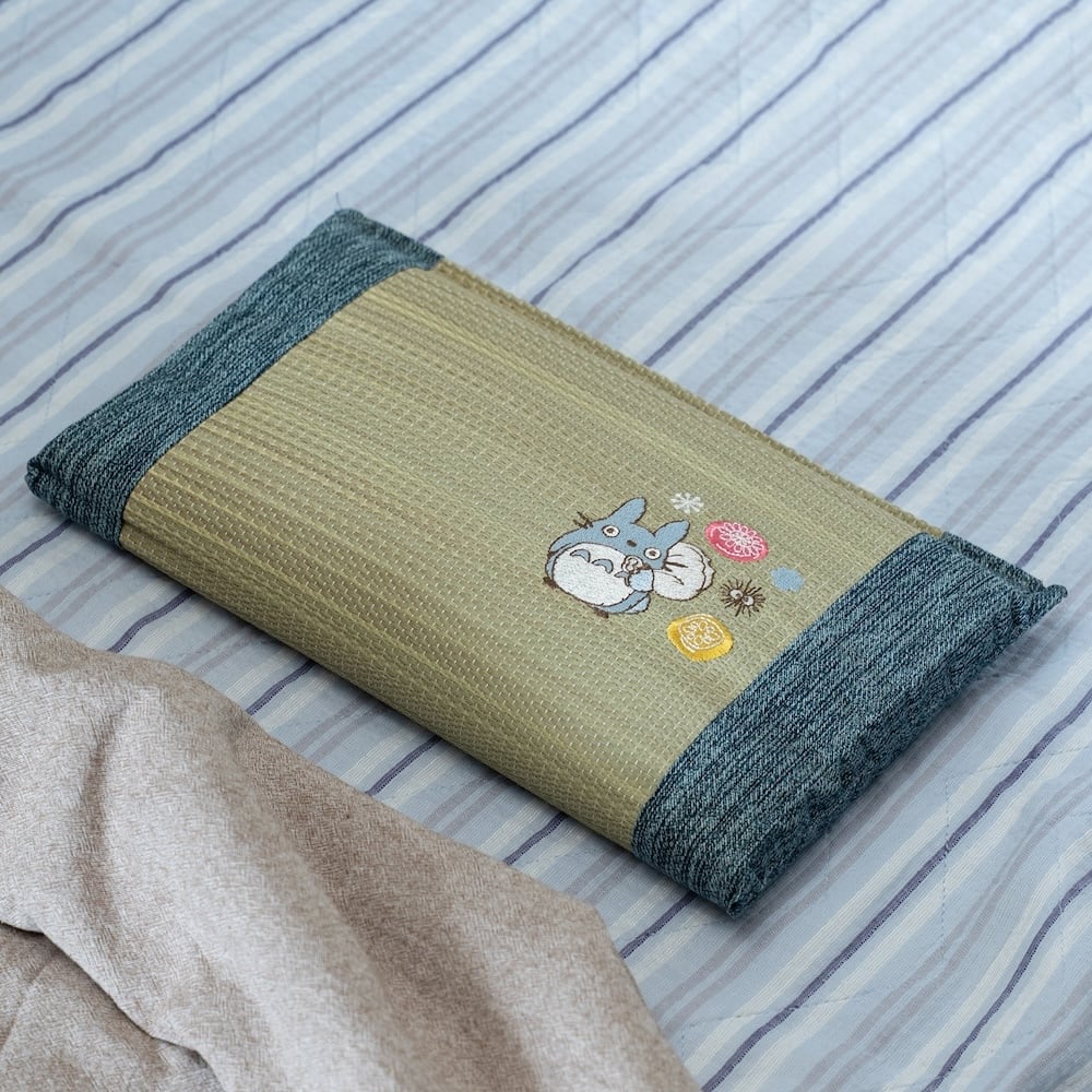 となりのトトロ い草 ミニ平枕 30×20cm ドロップ（3611） | すすのこ
