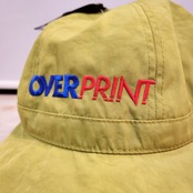 【over print】Washer Hat(green)【オーバープリント】