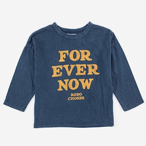BOBO CHOSES /  Forever Now yellow long sleeve T-shirt