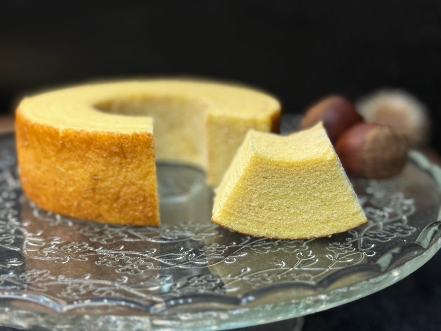 焼き栗バウムクーヘン（大）