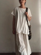A HOPE HEMP | バンブー天竺《ヘンプ × コットン×バンブー》 Bamboo Knit Tee 2色