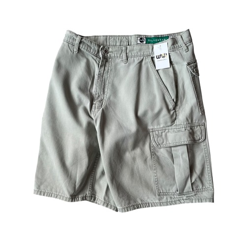 2000s Levi's SILVER TAB Cotton pique Baggy Cargo Short Pant