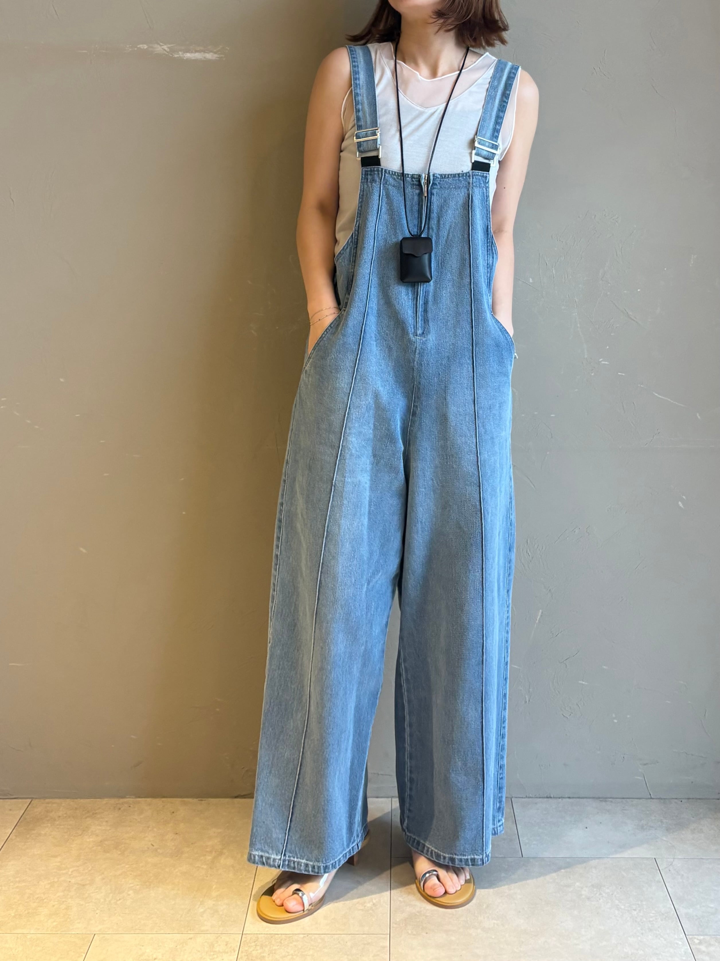 デニムジップサロペット | valance 福井｜レディース セレクトショップ