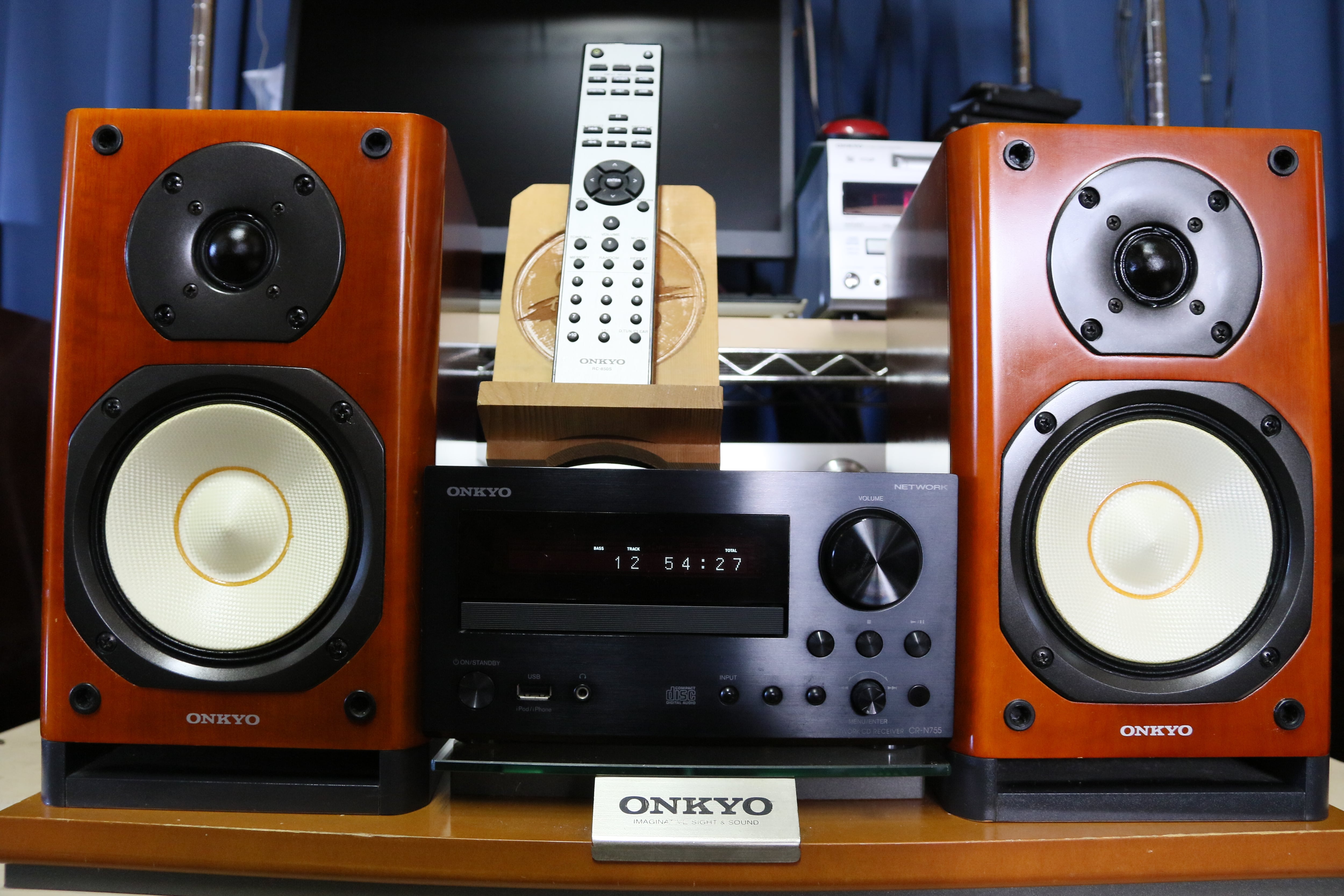 ディスクリートアンプ搭載！】ONKYO CR-N755 CDレシーバー CD/ﾁｭｰﾅ
