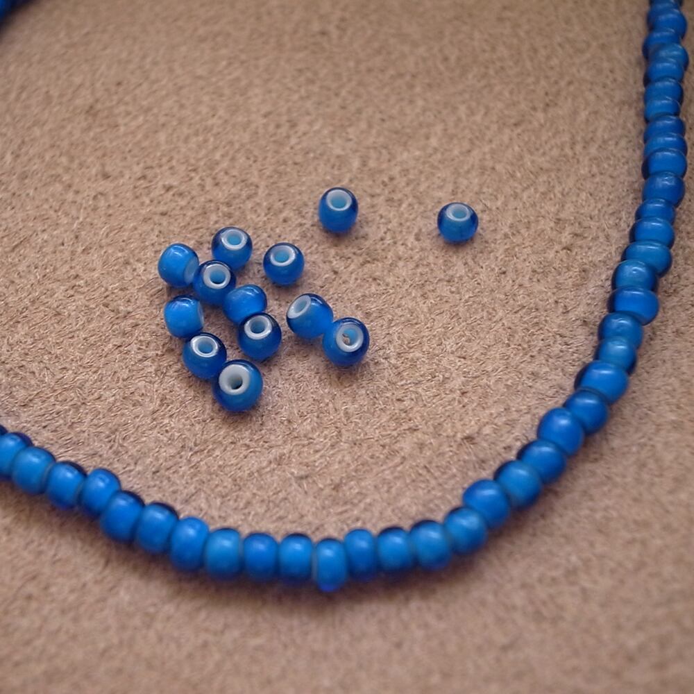 MEDICINE WHEELE & HOOK BEADS NECKLACE55 -AQUA | ROSETTAPRAYER MEDICINE WHEELE & HOOK BEADS NECKLACE55 -AQUA | ROSETTAPRAYER