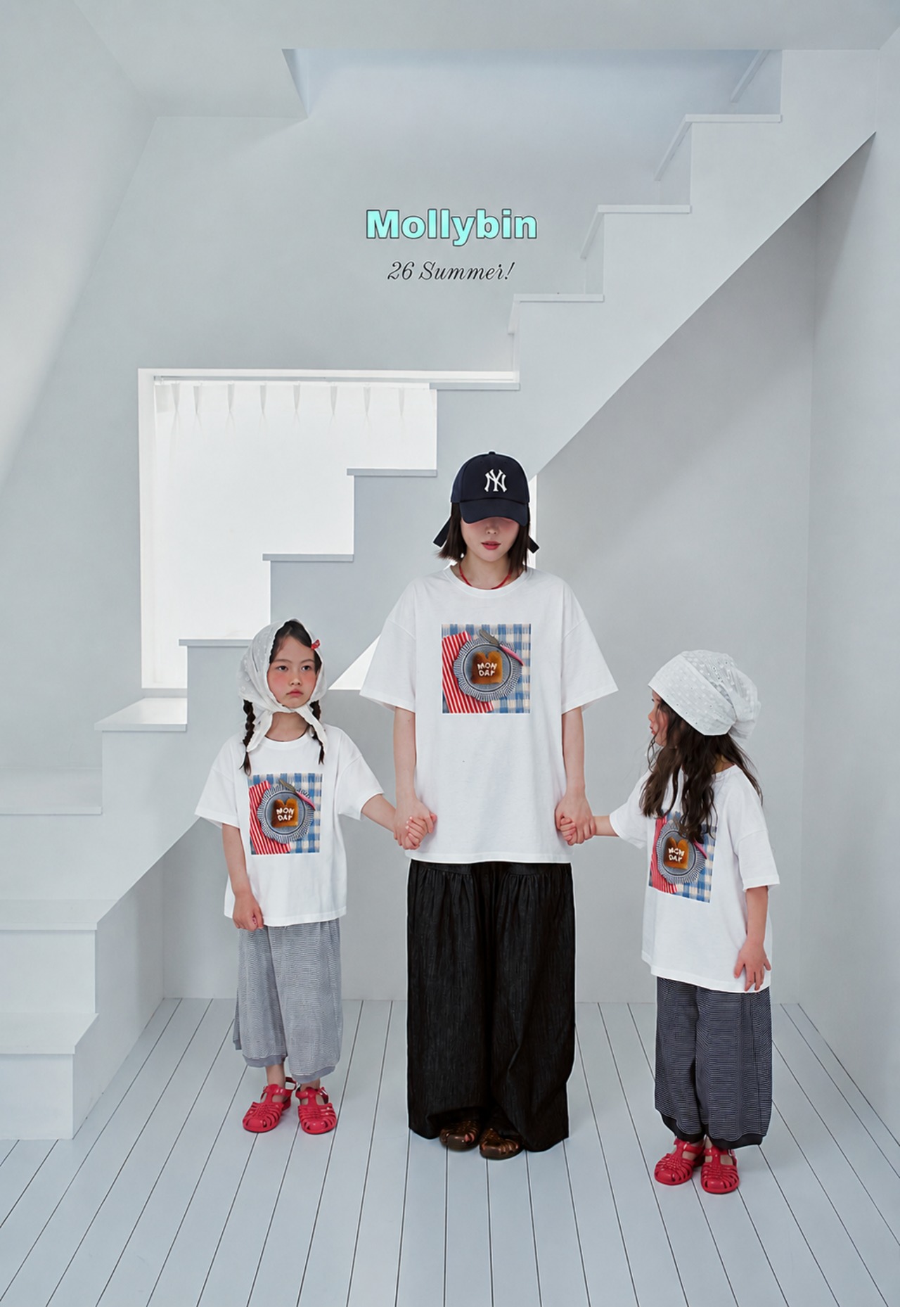 【Mollybin】トルムンチTシャツ MONDAYブレッド ママサイズ FREE - 2