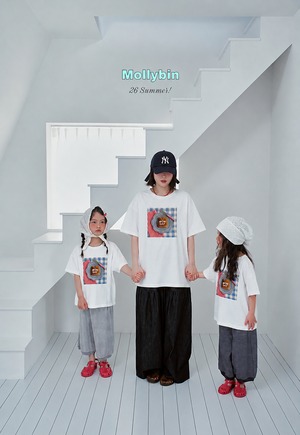 【Mollybin】トルムンチTシャツ MONDAYブレッド ママサイズ FREE