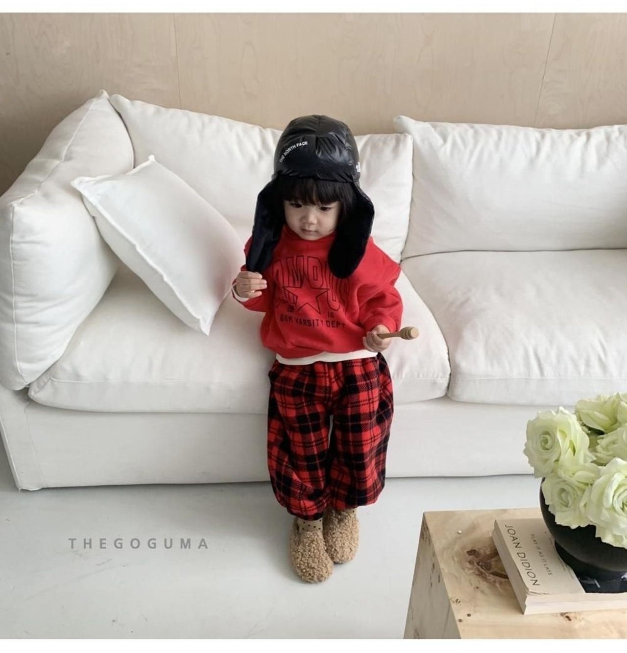 ザゴグマ / THE GOGUMA / キャンパスフードT / 韓国子供服 / キッズ / 26winter〖取寄〗*XS~XL*