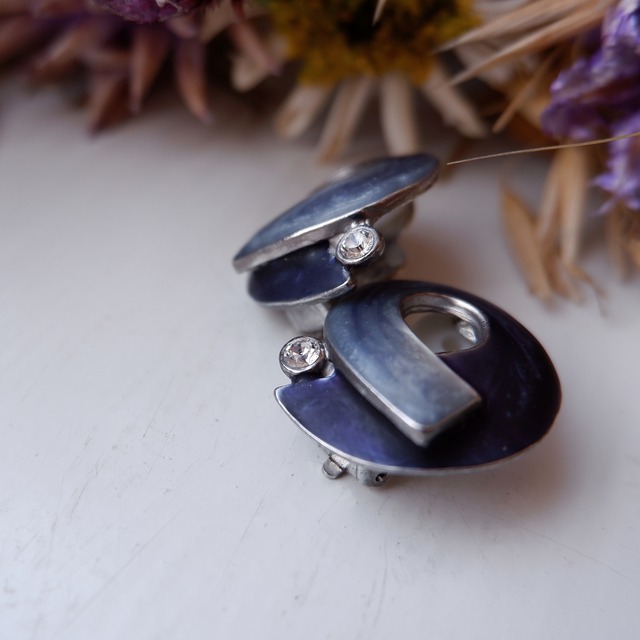 Curved gradient グラデーションのイヤリング (vijg-53)