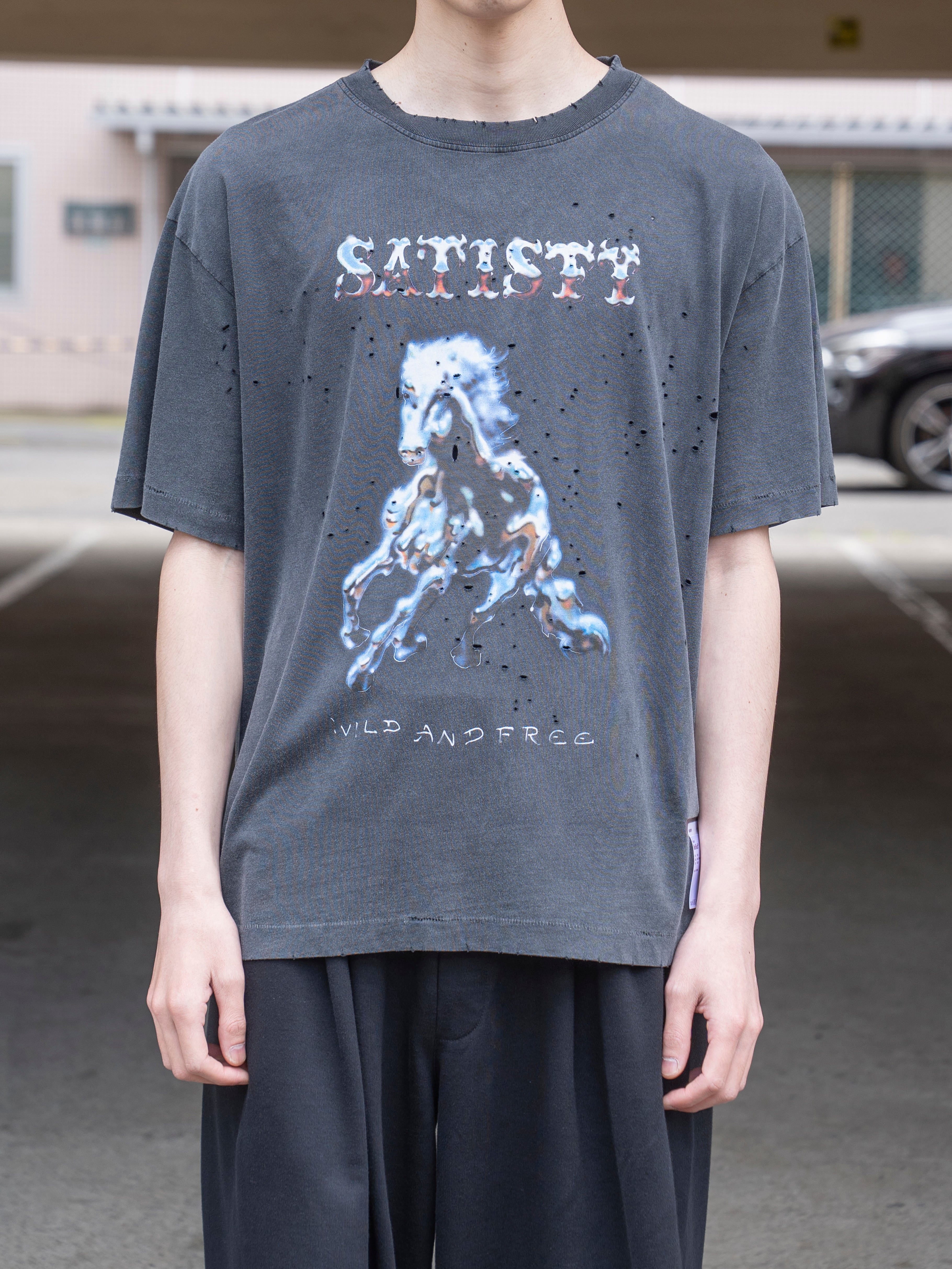 SATISFY MothTech T-Shirt Aged Black 11006-00A16 | BEST PACKING STORE