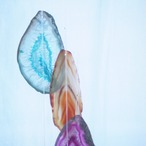 Flower Bouquet 15 - アゲートヒーリングチャイム / Agate Sun Catcher Wind Chime 1014