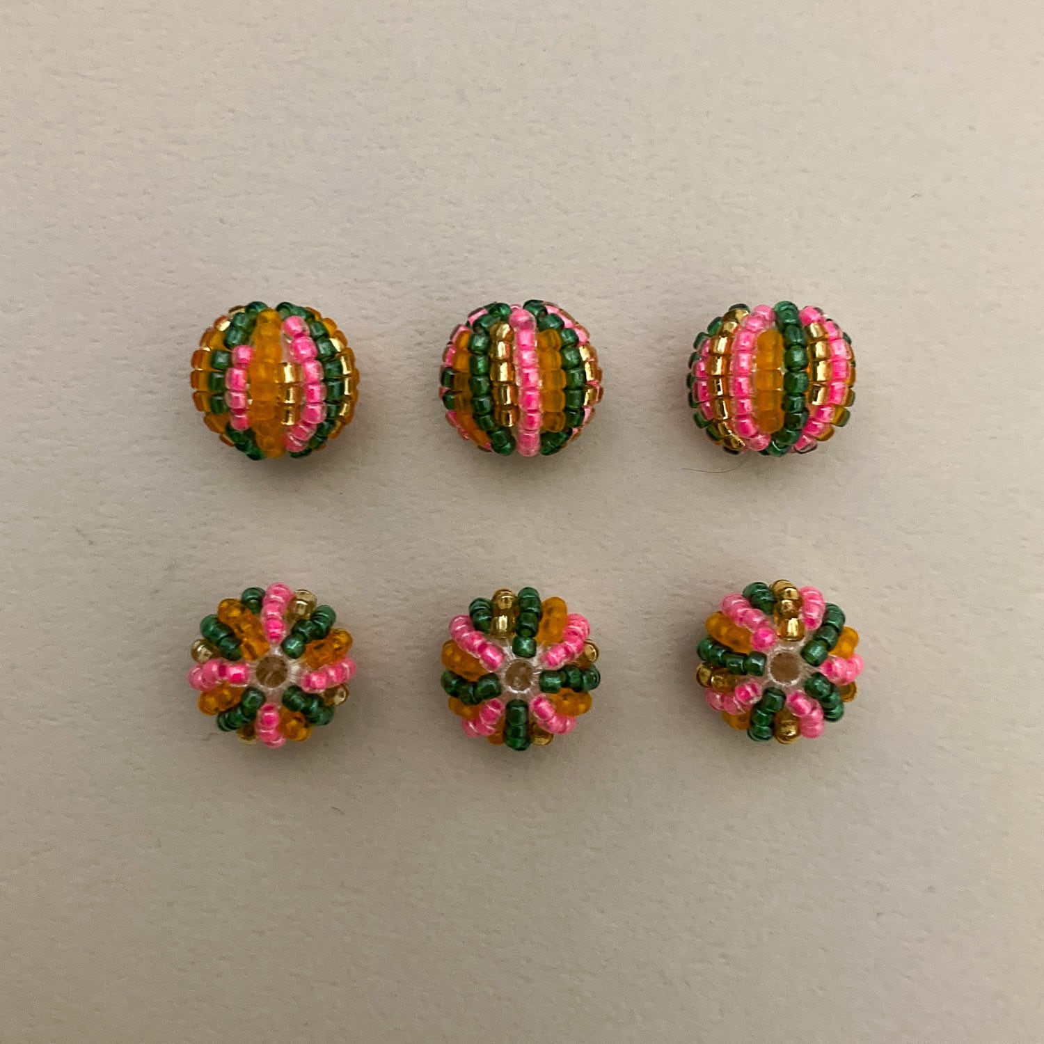 再入荷〉Duaオリジナル ビーズボール ストライプS（14mm） | Dua