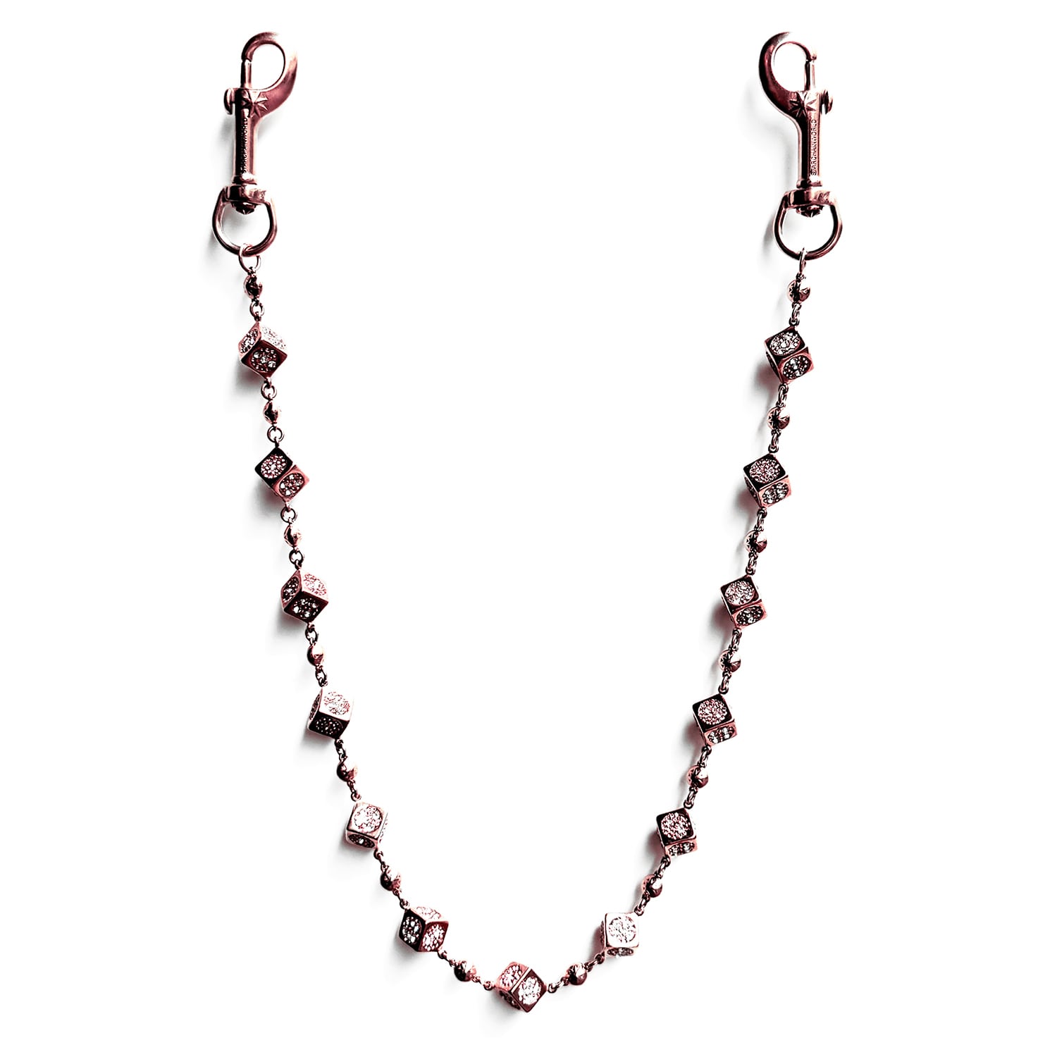 StarChain World / ROSE GOLD DICE WALLET CHAIN | HOLICK