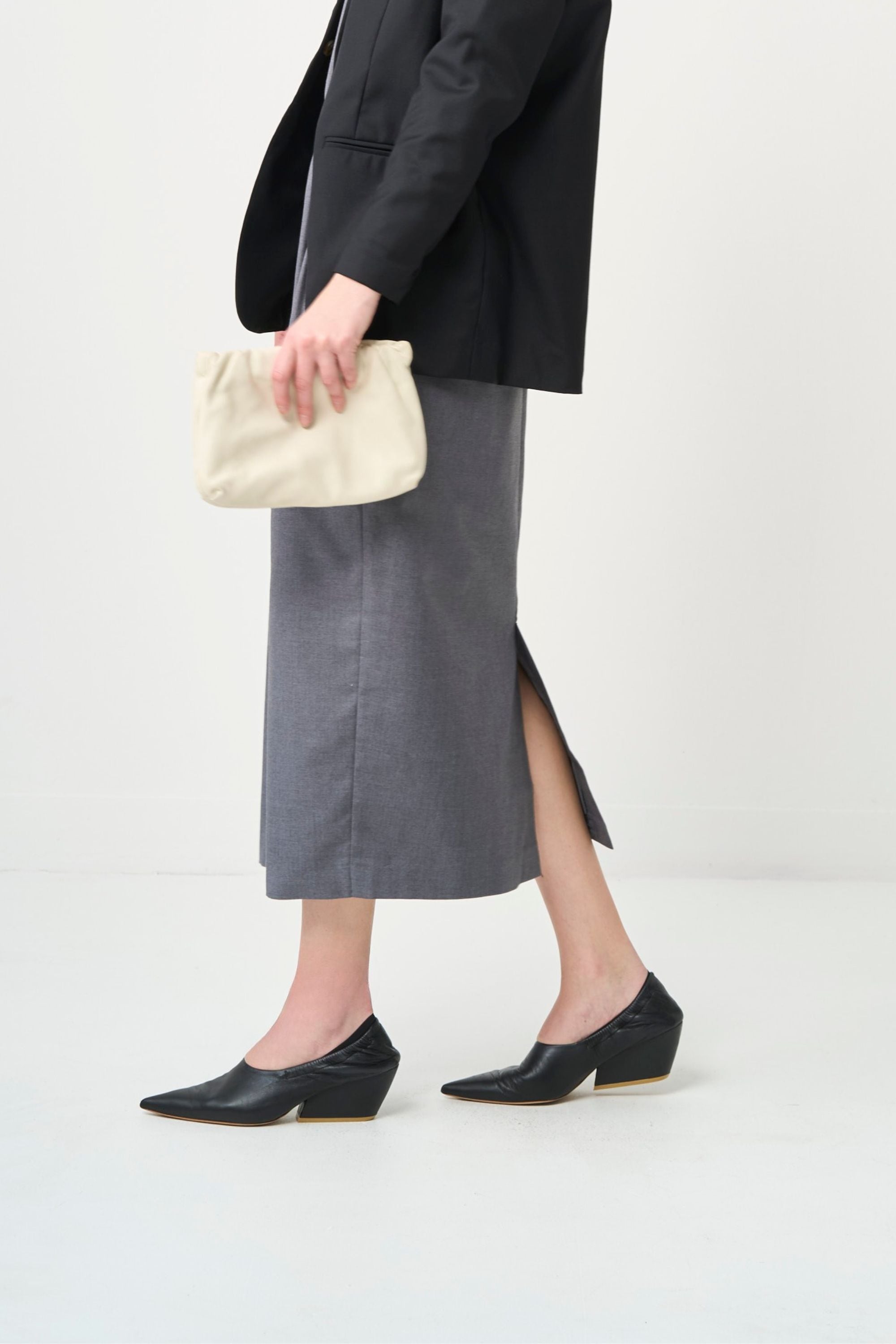 Rhombus Cocoon One piece - GRAY | seven dot - ライフスタイルECサイト -