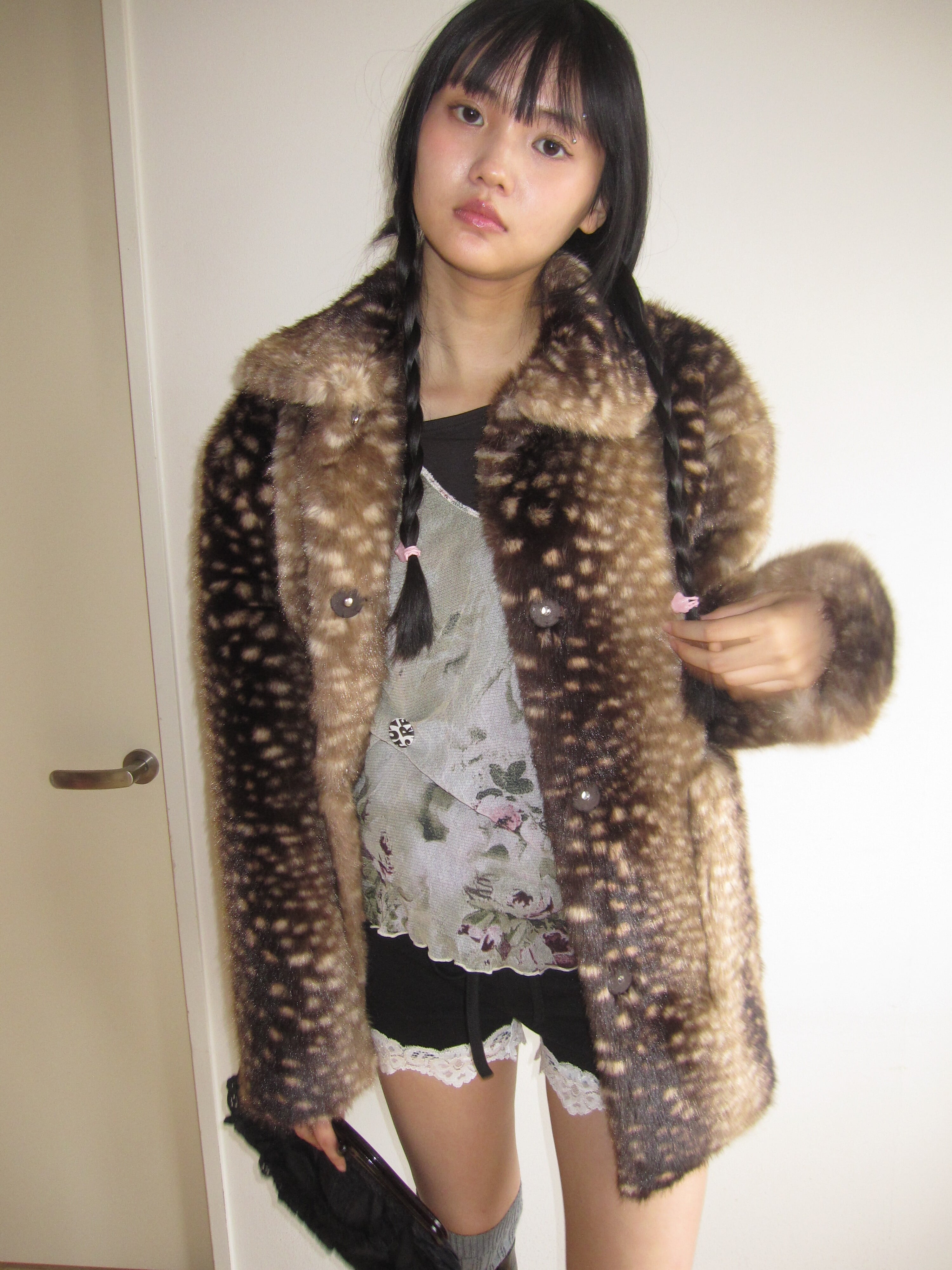 Bambi Fur Jacket brown | n.k atelier Bambi Fur Jacket brown | n.k atelier