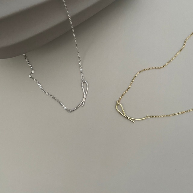S925 line necklace