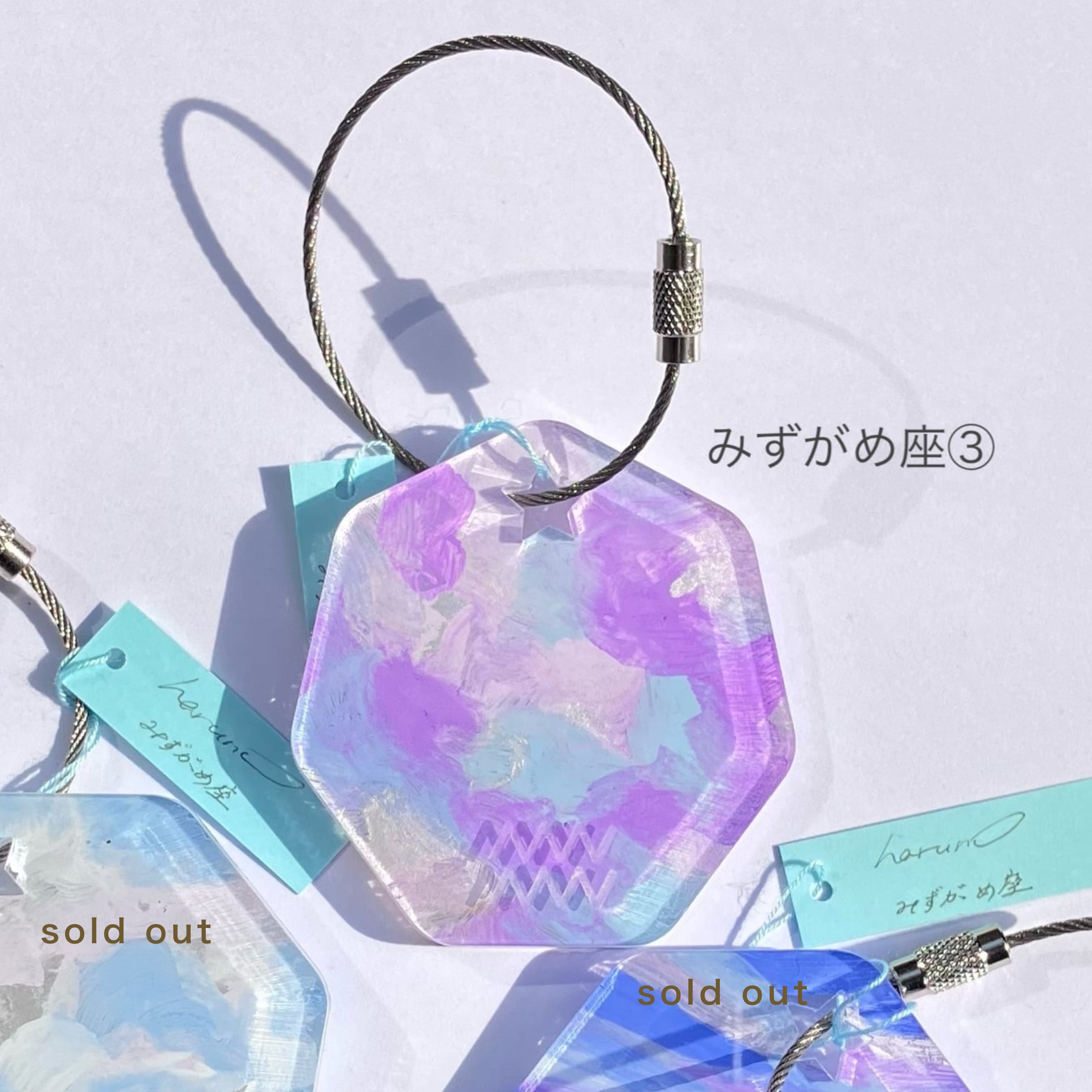 12星座アクリルキーホルダー｜haruno | ⌘ Yotsuba ｜よつば