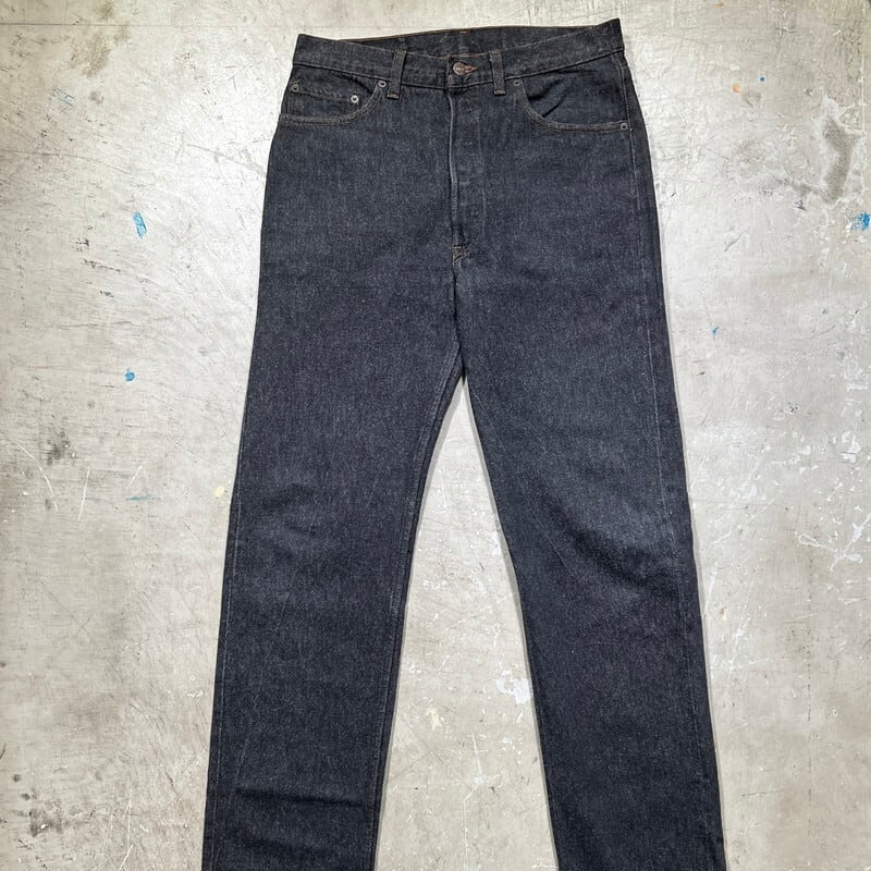 80's~ Levi's リーバイス 501-0658 先染めブラックデニム グッド