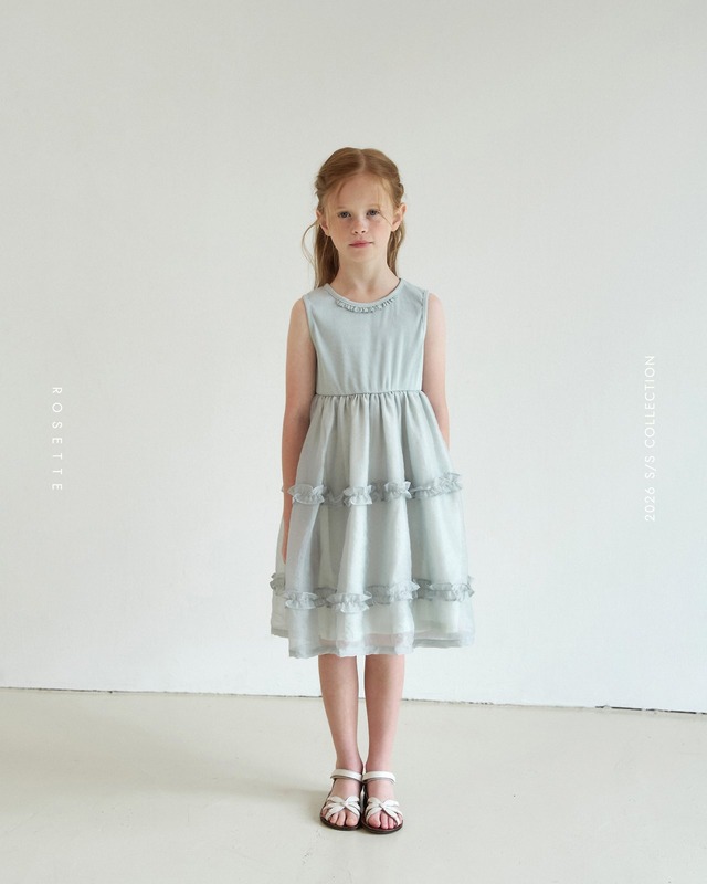 【取寄】rosette｜audrey dress｜オードリーワンピース｜XS-XL｜kids｜26 summer 2nd