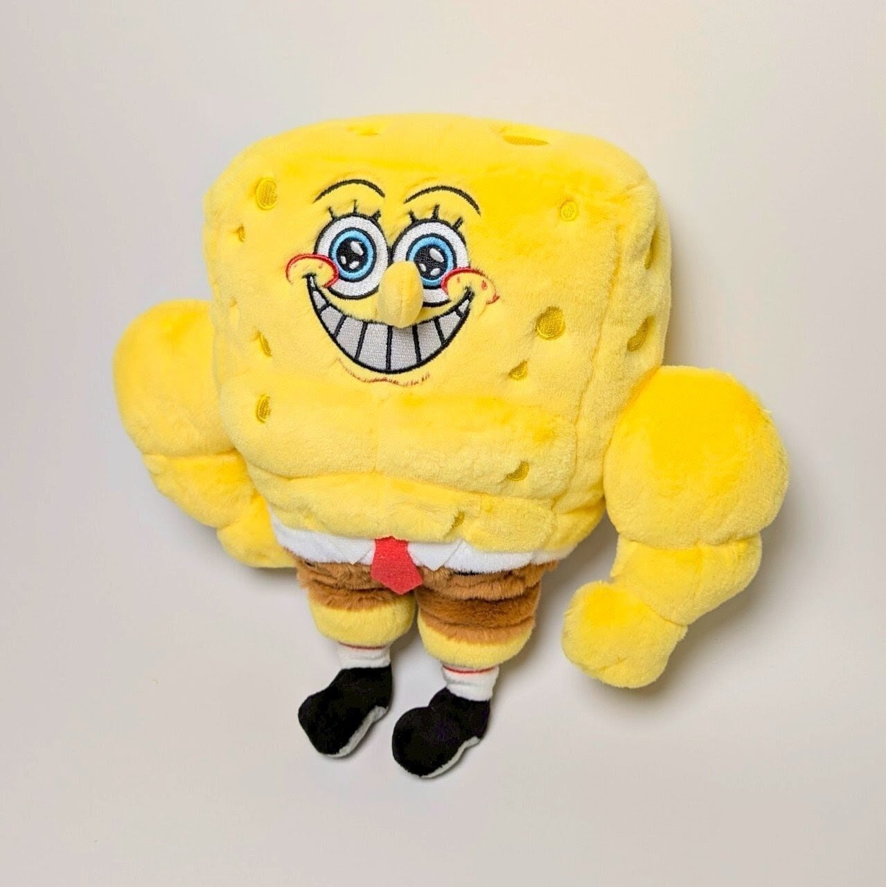 ♧【 SpongeBob SquarePants ( スポンジボブ )  】スポンジボブ ムキムキマッチョver.  / プラッシュ ぬいぐるみ Plush〚アメリカン雑貨 アメトイ〛