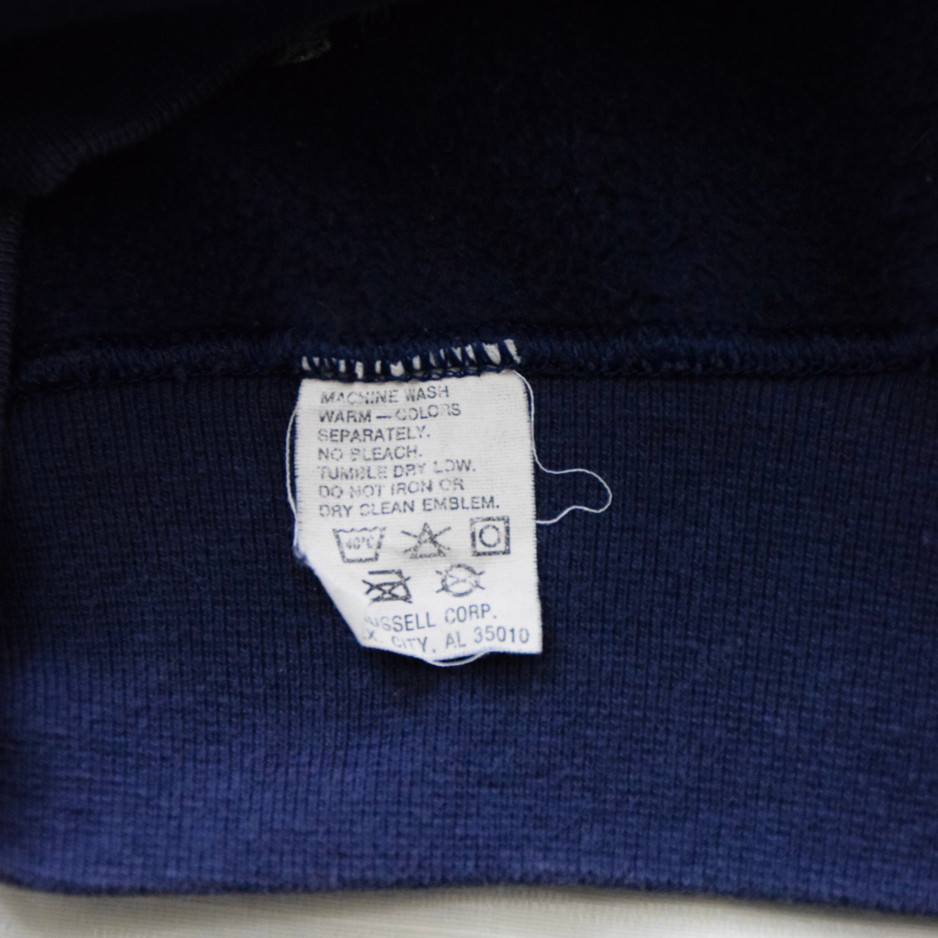 90's USA製 RUSSELL ATHLETIC 無地スウェット リバースタイプ 無地 2