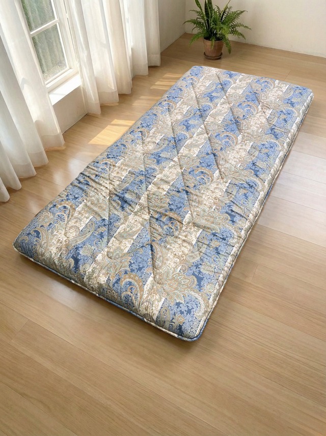 軽量5層敷ふとん　リューゼ【シングル】【ピンク】【ブルー】