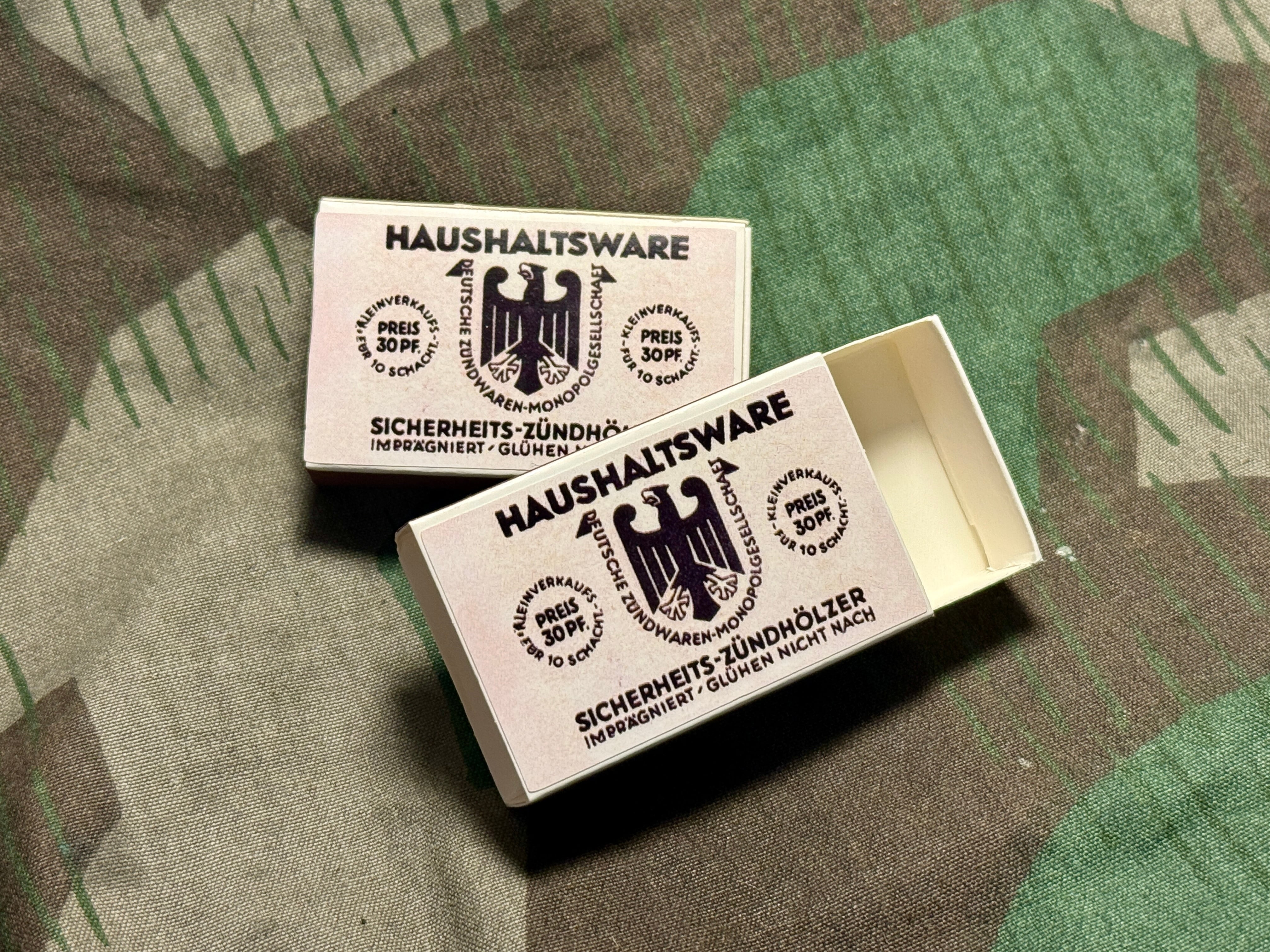W帝政ドイツ軍＊ケルン行政管区＊ブローチ（実物） WWII ドイツ軍 マッチ箱 (1個) | アイヘンバウムミリタリア｜WWII