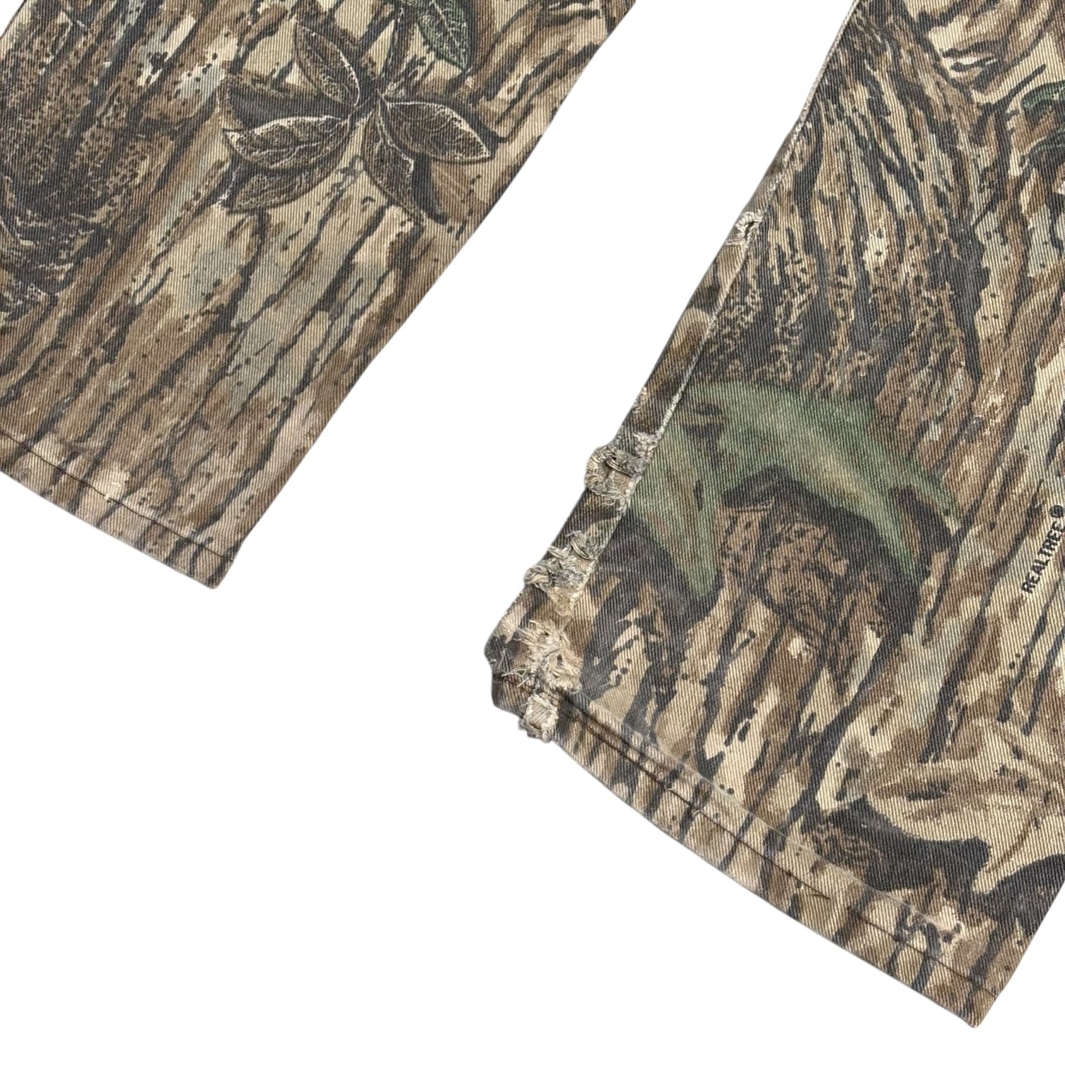 90's USA製 Duxbak Realtree Camo 5Pocket Pants W34 / ダックスバック