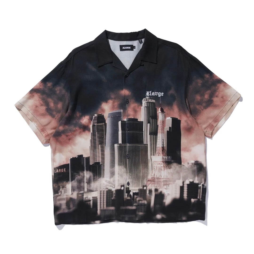 【XLARGE】SKYSCRAPER S/S SHIRT【エクストララージ】